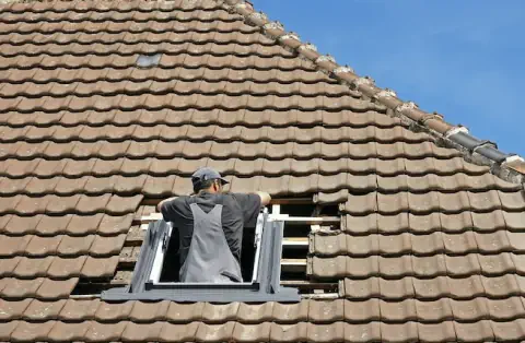 Pose de velux - Thérouldeville
